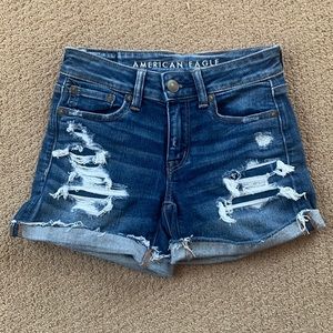 American Eagle Jean Shorts Size 00